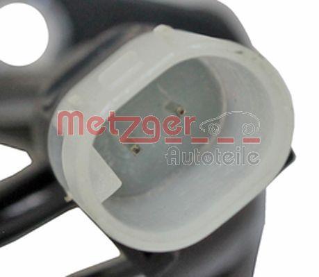 Capteur ABS (Capteur de vitesse de roue) METZGER 0900841